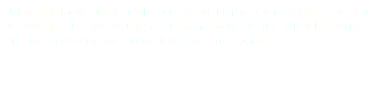 Not much is known about the photographer of this photo, who captured a Russian war veteran as he rediscovered the tank he had fought in. The tank, unbeknownst to him, had survived the war and was turned into a monument. 
